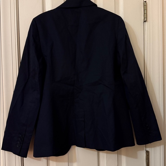 Talbots Women's Elegant Navy Blazer - Picture 4 of 5